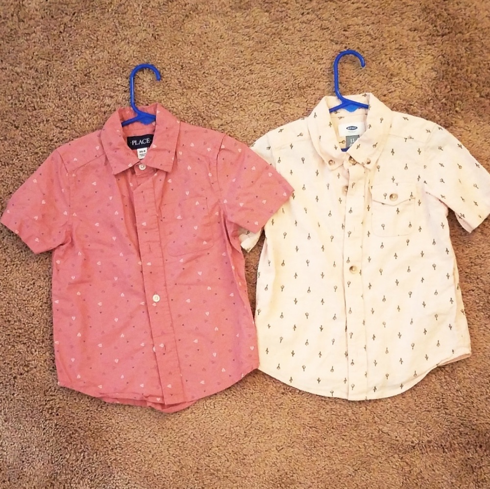 Set of Boys Button Downs 4T